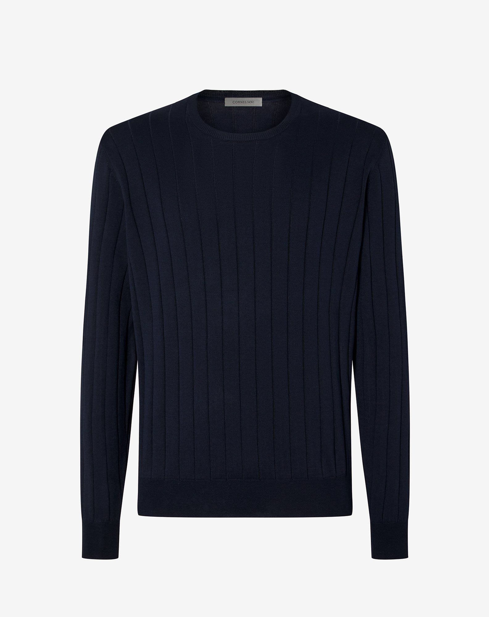 Sweater Girocollo In Cotone Pima