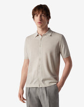 Shirt In Sweater Perla In Cotone Pima