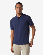 Polo Con Bottoni Chiaro In Ice Cotton
