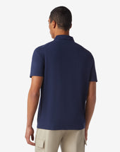 Polo Con Bottoni Chiaro In Ice Cotton