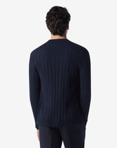 Cardigan In Lana Ultrafine
