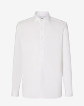 Shirt Bianca In Puro Lino