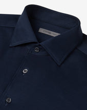 Shirt In Cotone Oxford Jersey