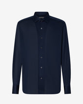 Shirt In Cotone Oxford Jersey