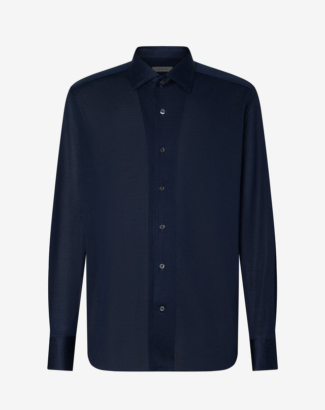 Shirt In Cotone Oxford Jersey