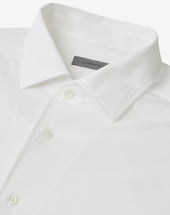 Shirt Bianca In Cotone Oxford Jersey