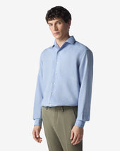 Shirt Denim In Lino Chambray