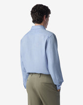 Shirt Denim In Lino Chambray