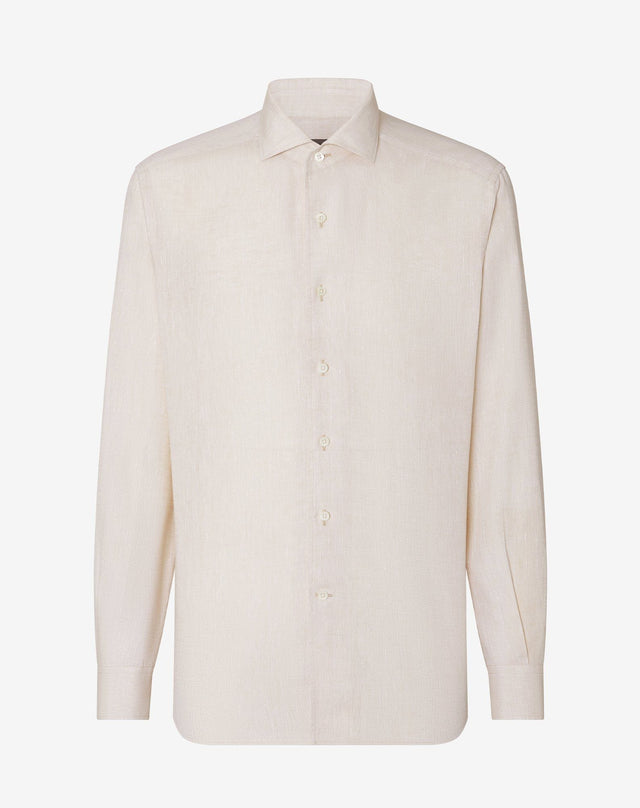 Shirt In Lino Chambray