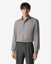 Shirt In Puro Lino Delav