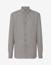Shirt In Puro Lino Delav