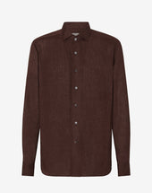 Shirt In Puro Lino Delav