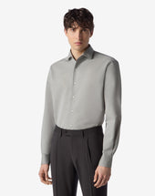 Shirt In Cotone E Lino