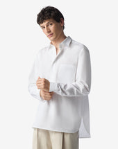 Shirt In Popeline Di Cotone Organico
