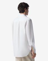 Shirt In Popeline Di Cotone Organico