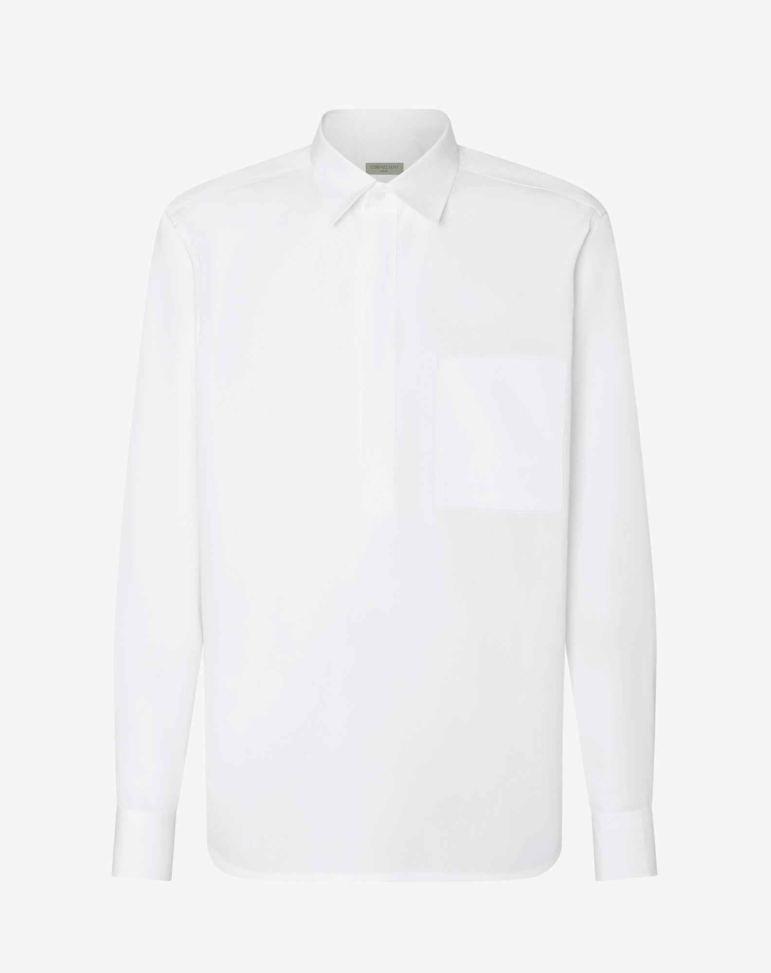 Shirt In Popeline Di Cotone Organico