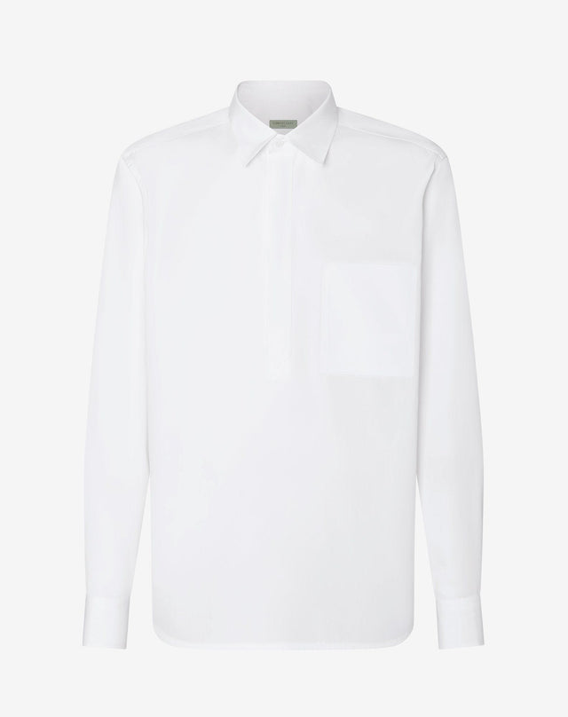 Shirt In Popeline Di Cotone Organico