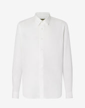 Shirt Bianca In Lino Organico