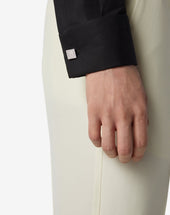 Gemelli In Ottone Squadrati Silver