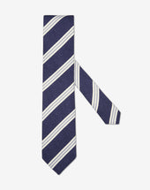 Tie Regimental In Pura Seta