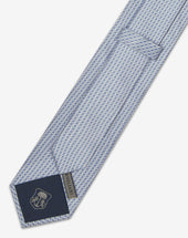 Tie Azzurra In Pura Seta