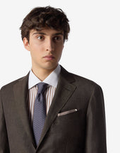 Pochette Uomo In Lino