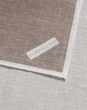 Pochette Uomo In Lino