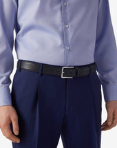 Belt In Nappa Supersoft Nera