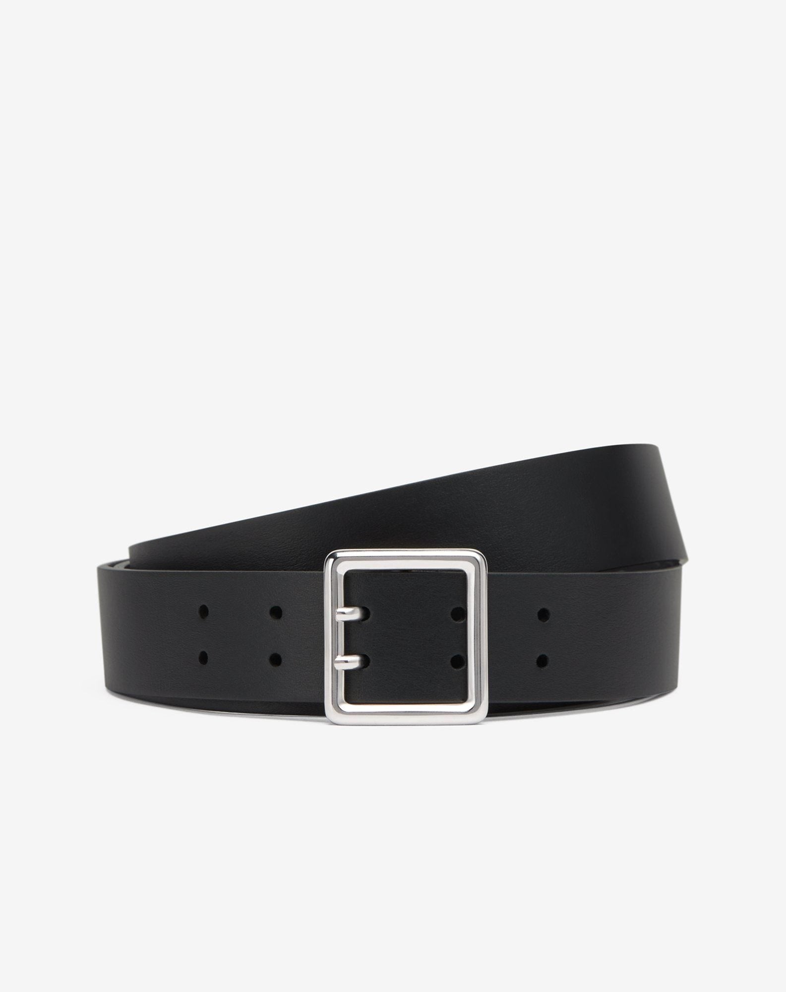 Belt Nera In Nappa Soft