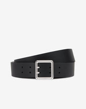 Belt Nera In Nappa Soft