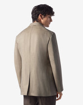 Jacket Monopetto In Lino Delav