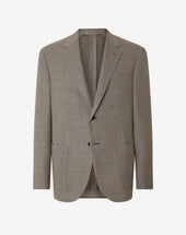 Jacket Monopetto In Lana Extrafine