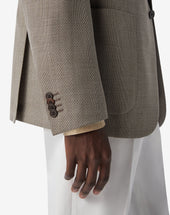 Jacket Monopetto In Lana Extrafine