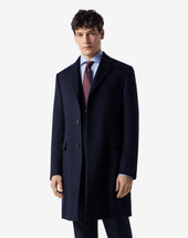 Coat Cina In Beaver Di Puro Cashmere