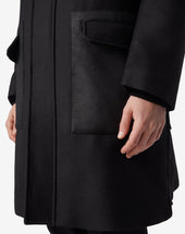 Parka In Pura Lana Sostenibile