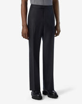 Pants Neri In Flanella