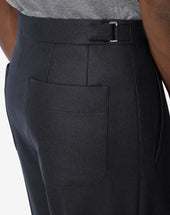 Pants Neri In Flanella