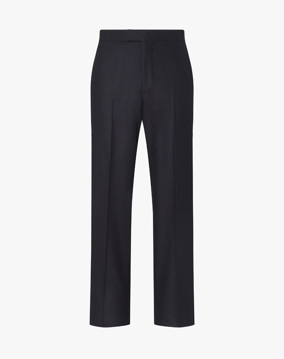 Pants Neri In Flanella