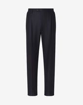Pants neri in flanella