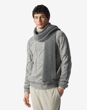 Scarf Melange In Sublime Cashmere