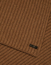 Scarf Color Tabacco In Sublime Cashmere