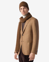 Scarf Color Tabacco In Sublime Cashmere
