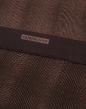 Scarf Bordeaux In Lana Stampata