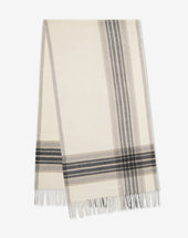 Scarf Color Naturale In Puro Cashmere