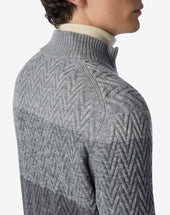 Sweater Full Zip In Lana Merino Sfumata Toni Del