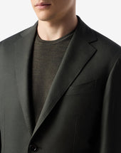 Suit In Flanella Di Lana Pettinata Super 120s