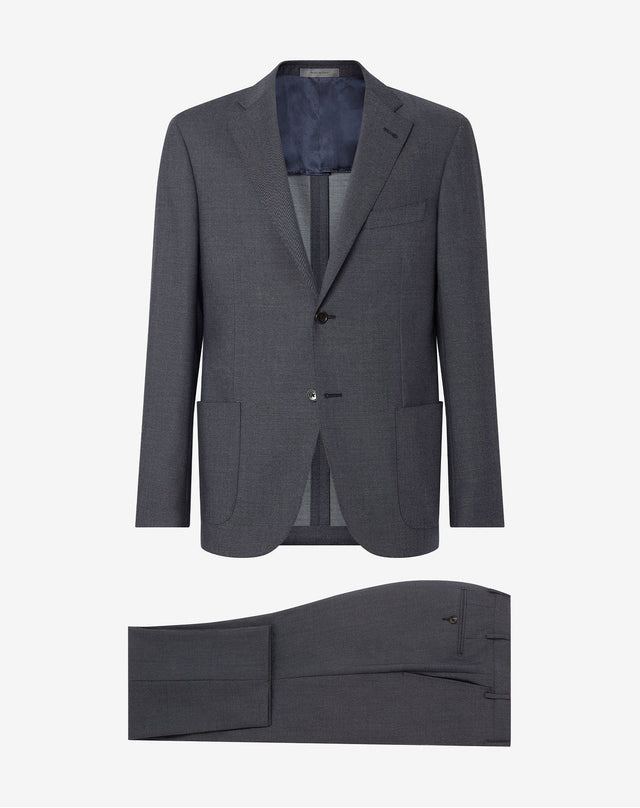 Suit Denim In Lana