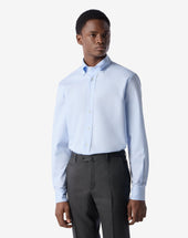 Shirt Azzurra In Cotone Royal Oxford