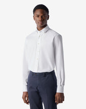 Shirt Bianca In Cotone Royal Oxford