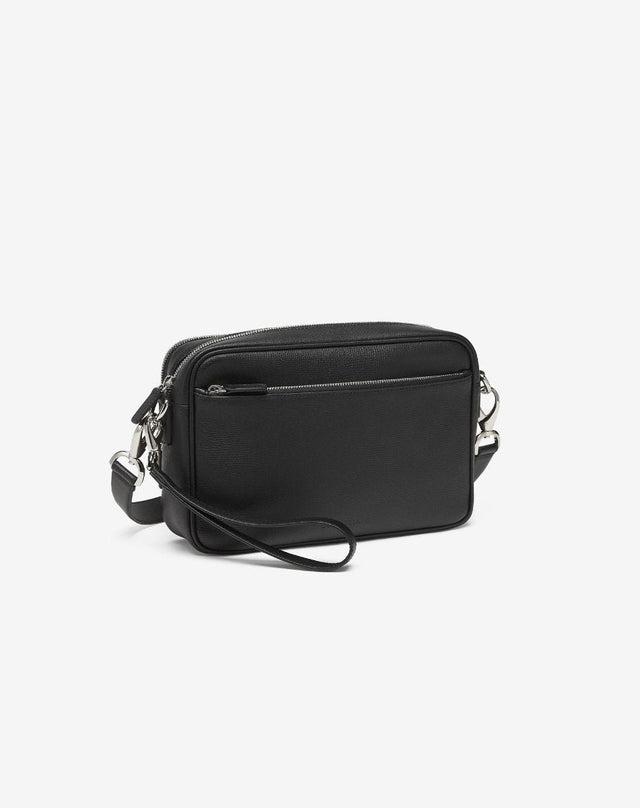 Bag nera in pelle